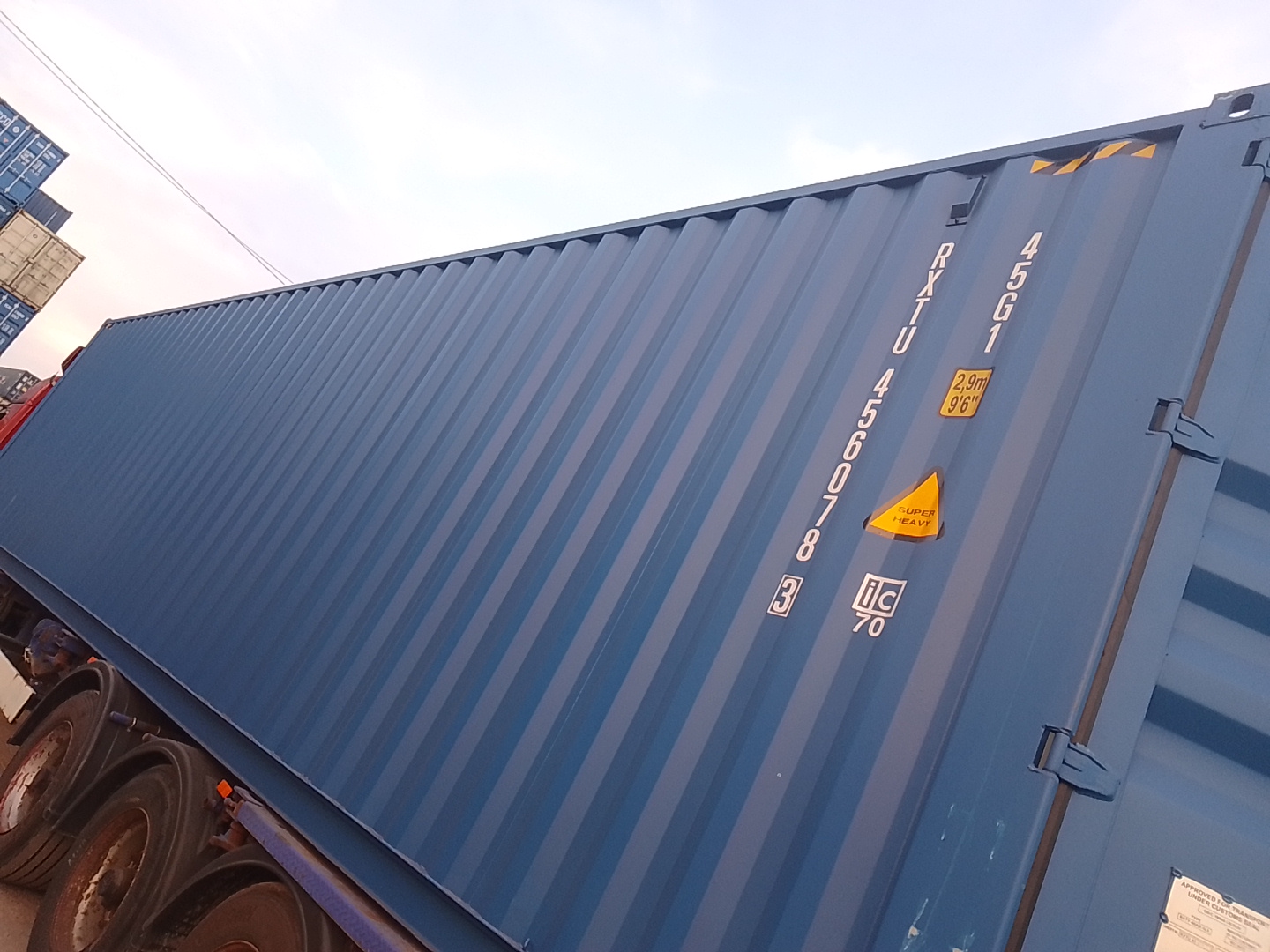 Морской контейнер RXTU4560783