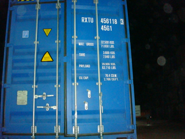 Морской контейнер RXTU4561183