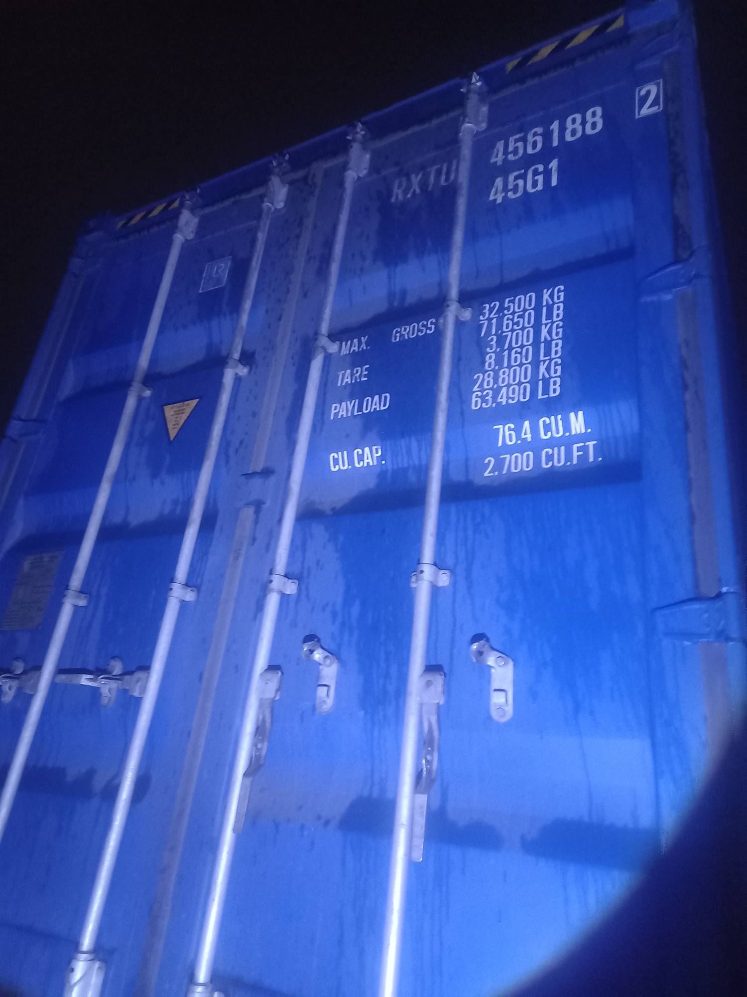 Морской контейнер RXTU4561882
