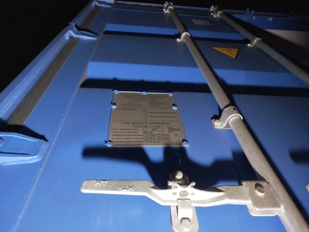 Морской контейнер RXTU4562071