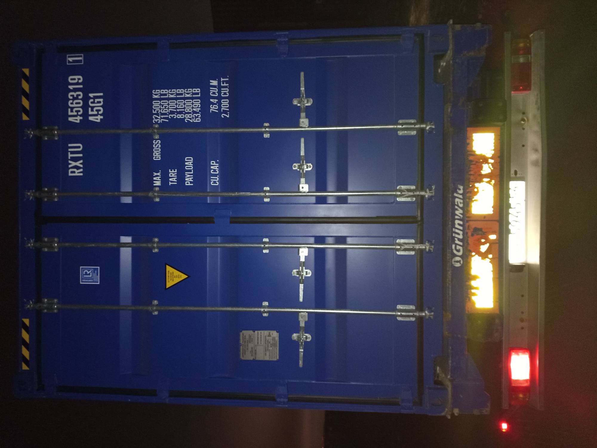 Морской контейнер RXTU4563191