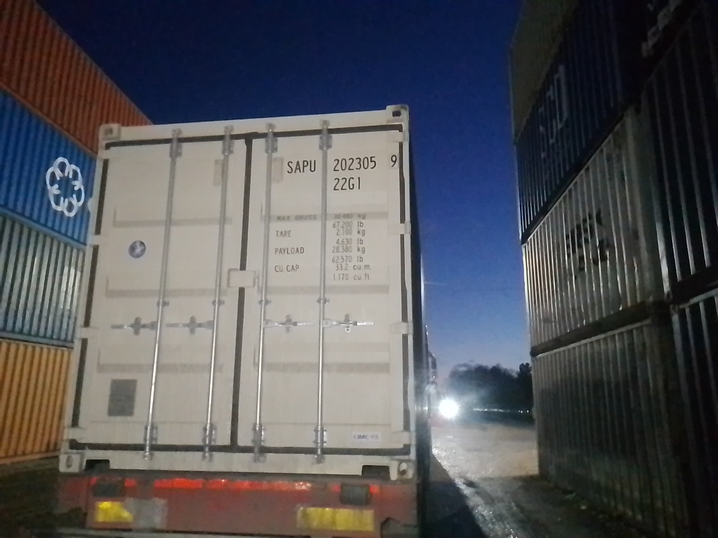 Морской контейнер SAPU2023059
