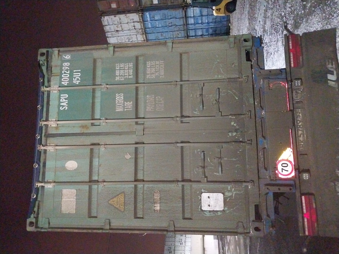 Морской контейнер SAPU4002986