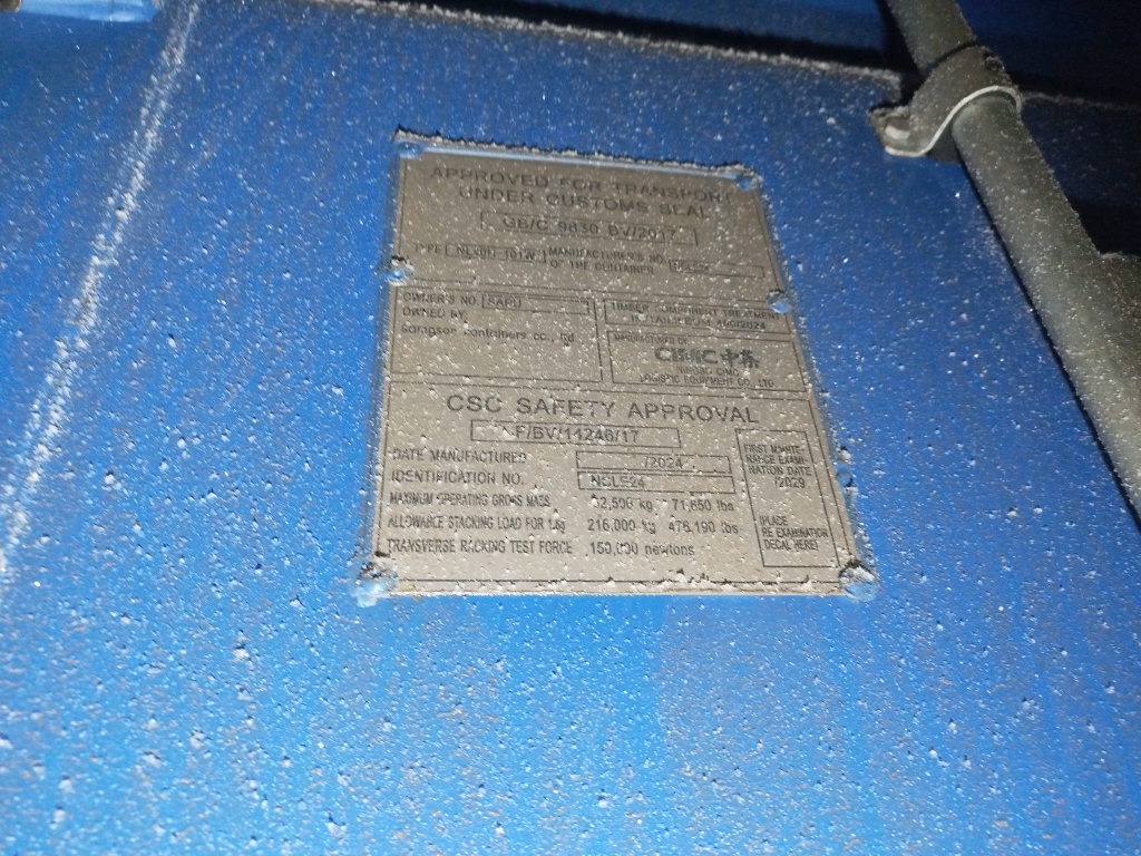 Морской контейнер SAPU5007030