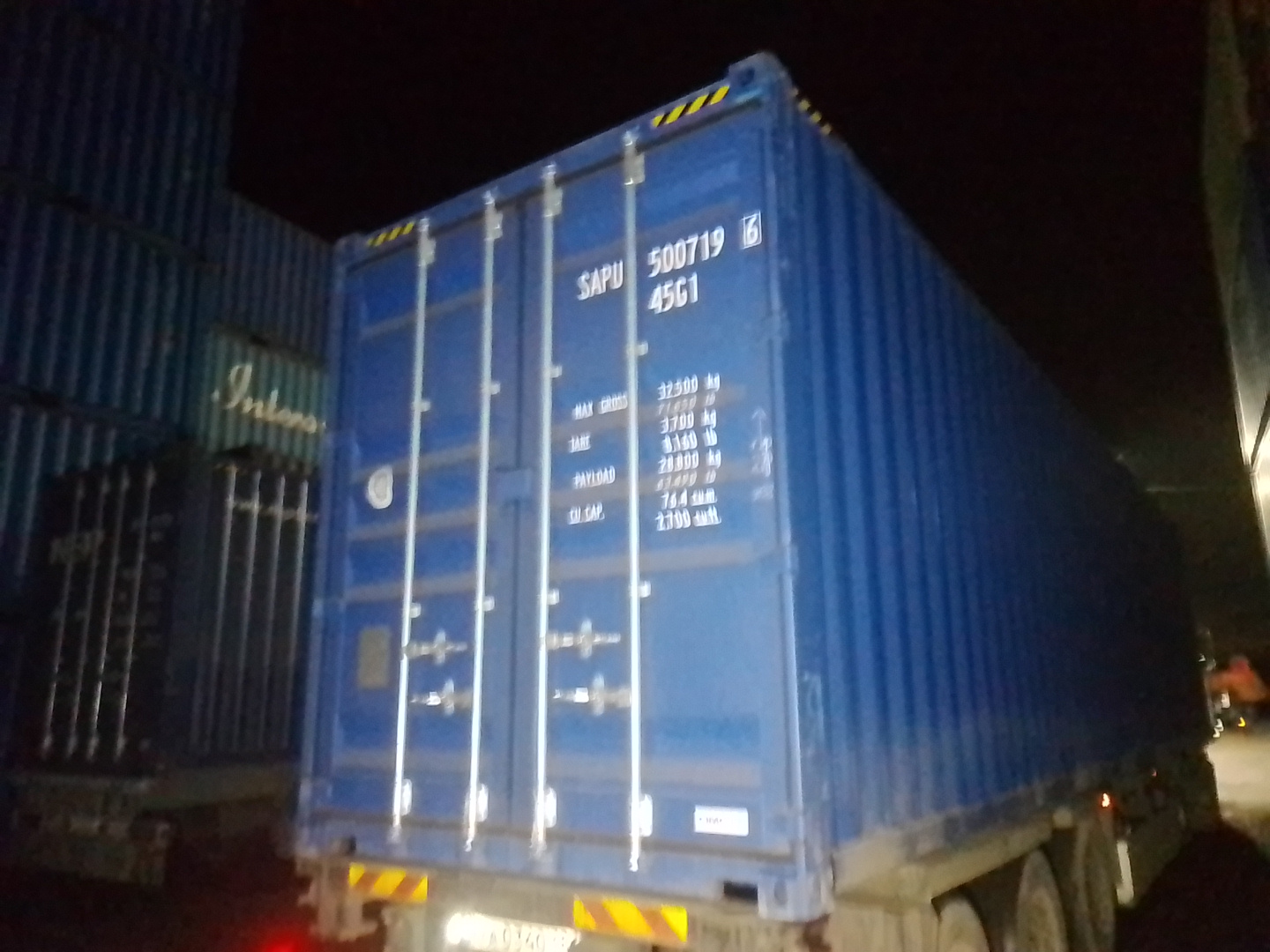 Морской контейнер SAPU5007196