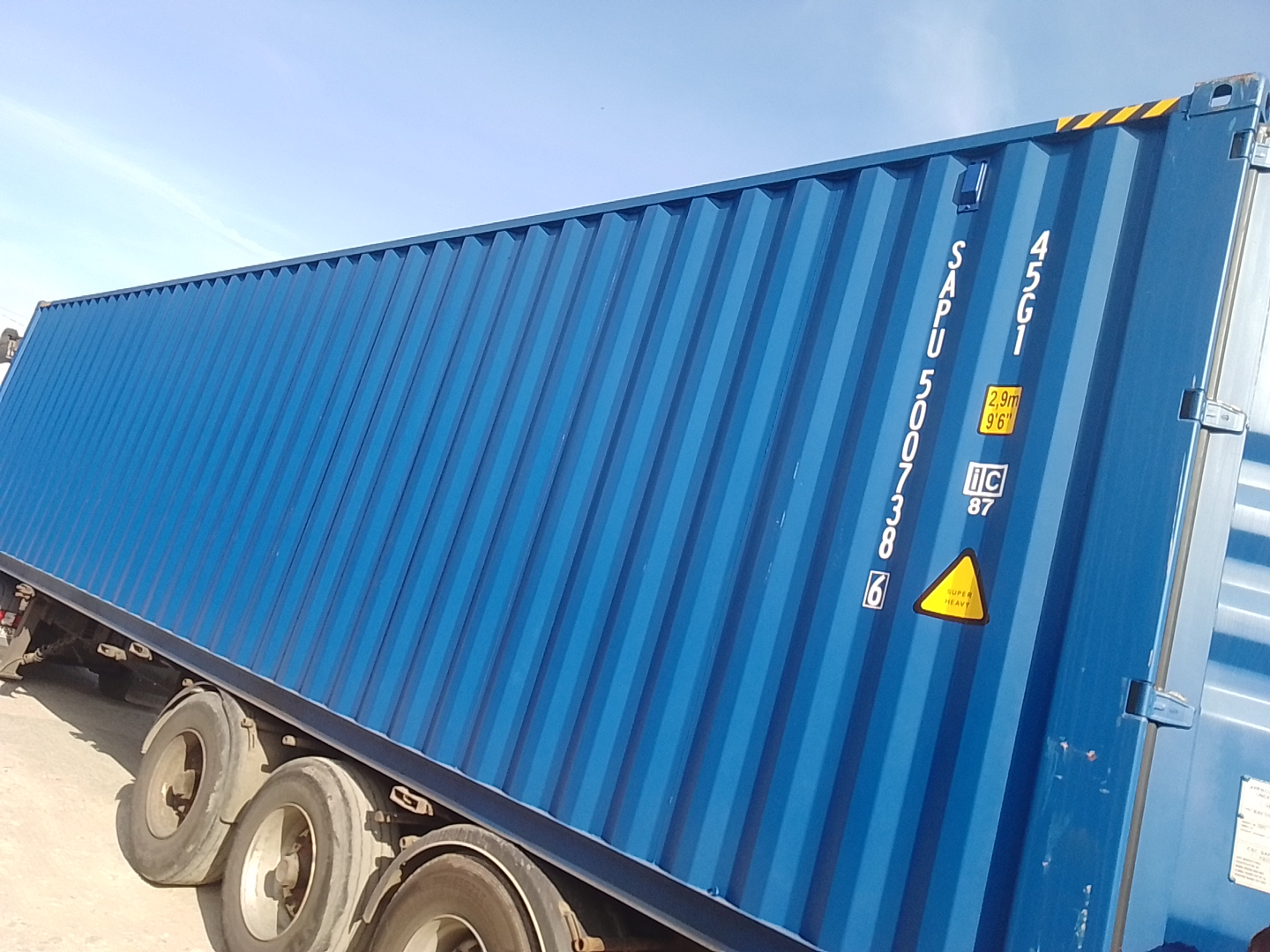 Морской контейнер SAPU5007386