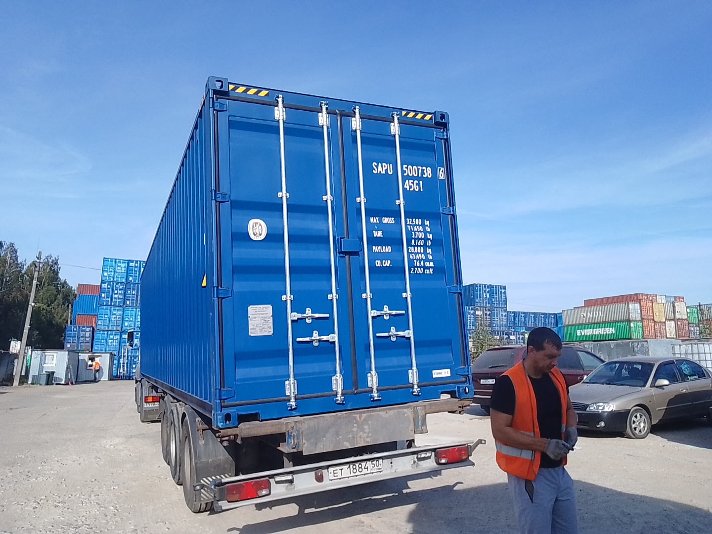 Морской контейнер SAPU5007386