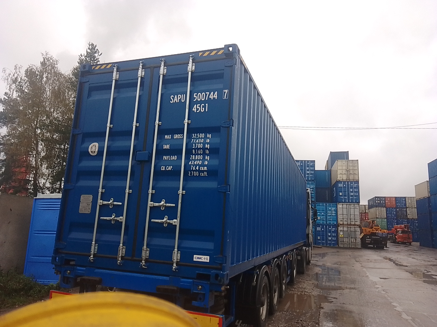 Морской контейнер SAPU5007447