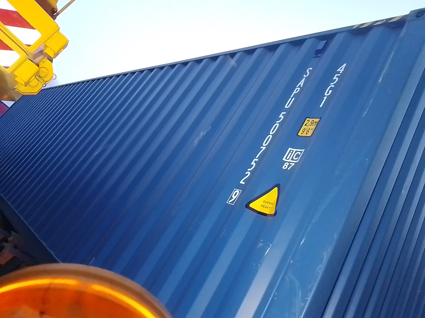 Морской контейнер SAPU5007529