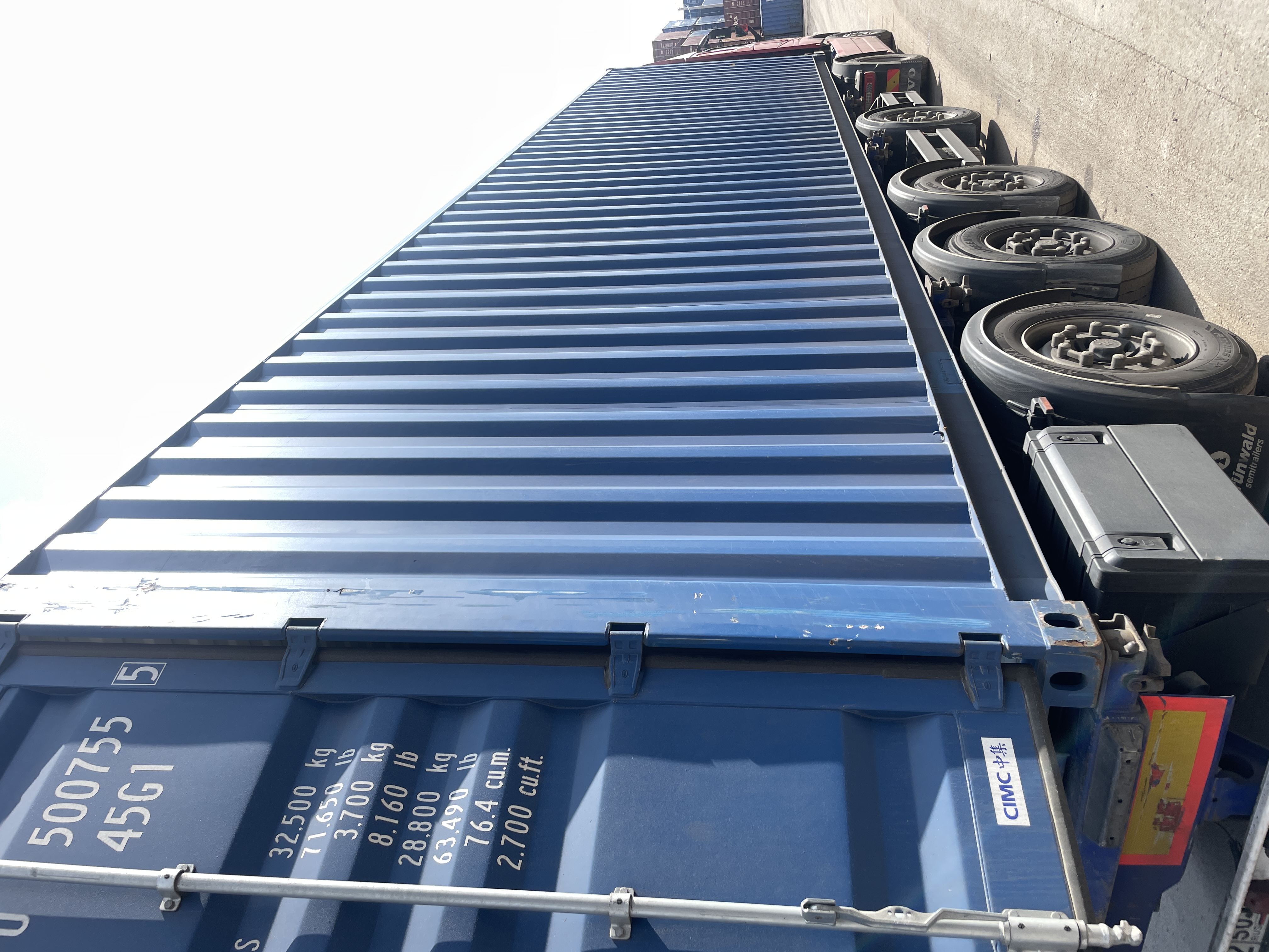 Морской контейнер SAPU5007555