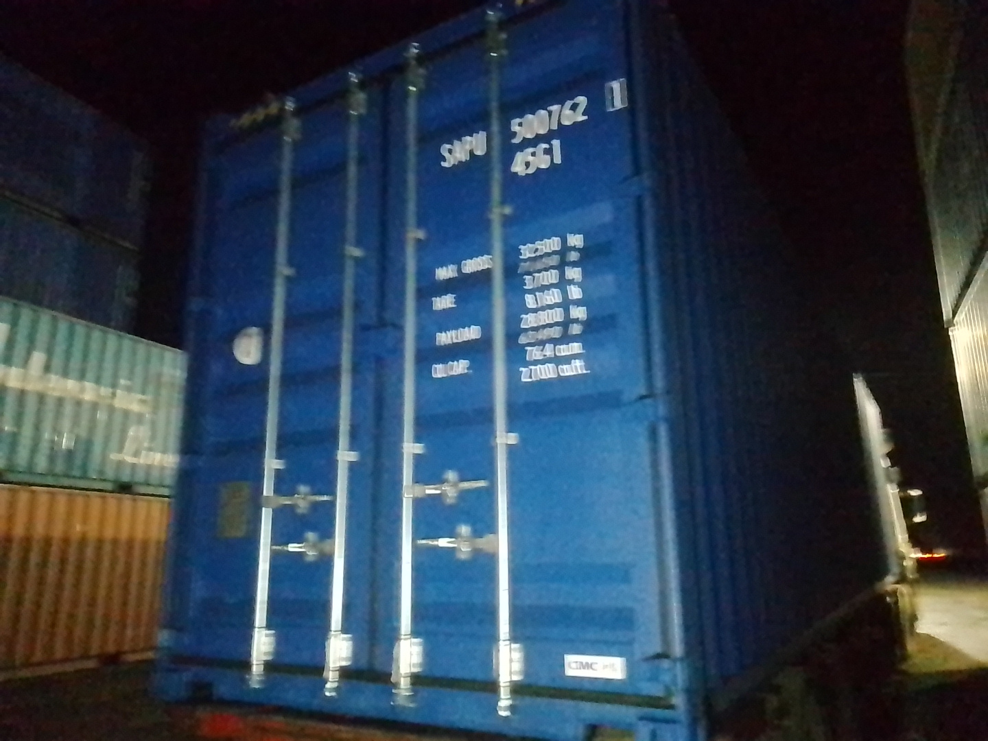 Морской контейнер SAPU5007621