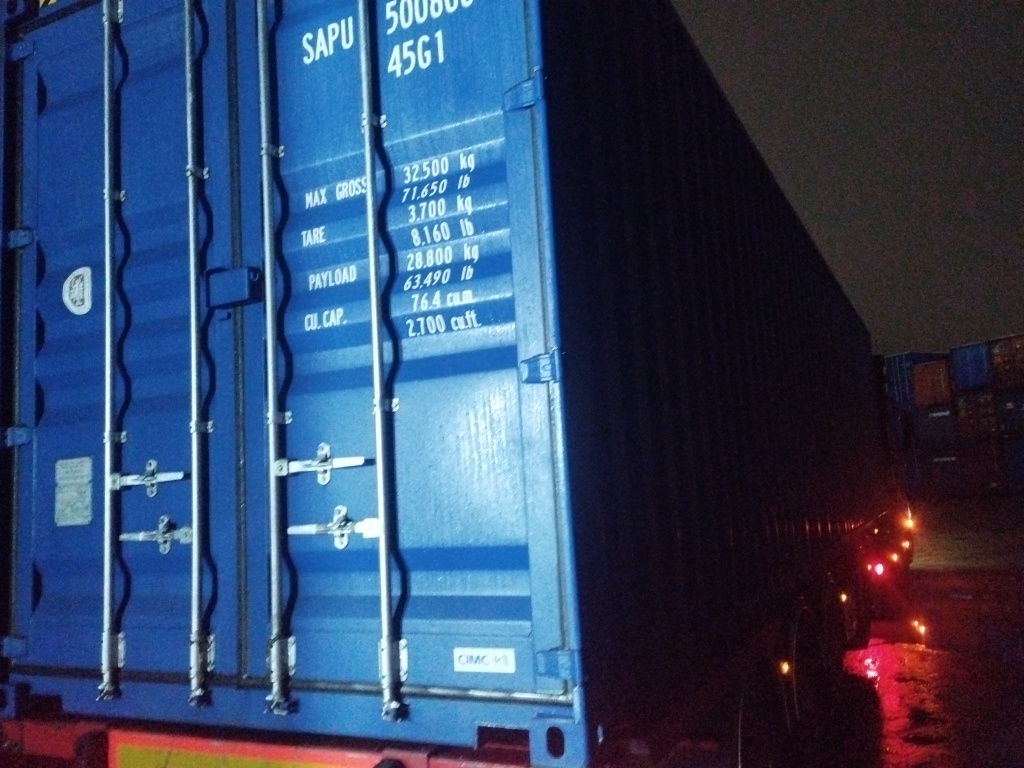 Морской контейнер SAPU5008084