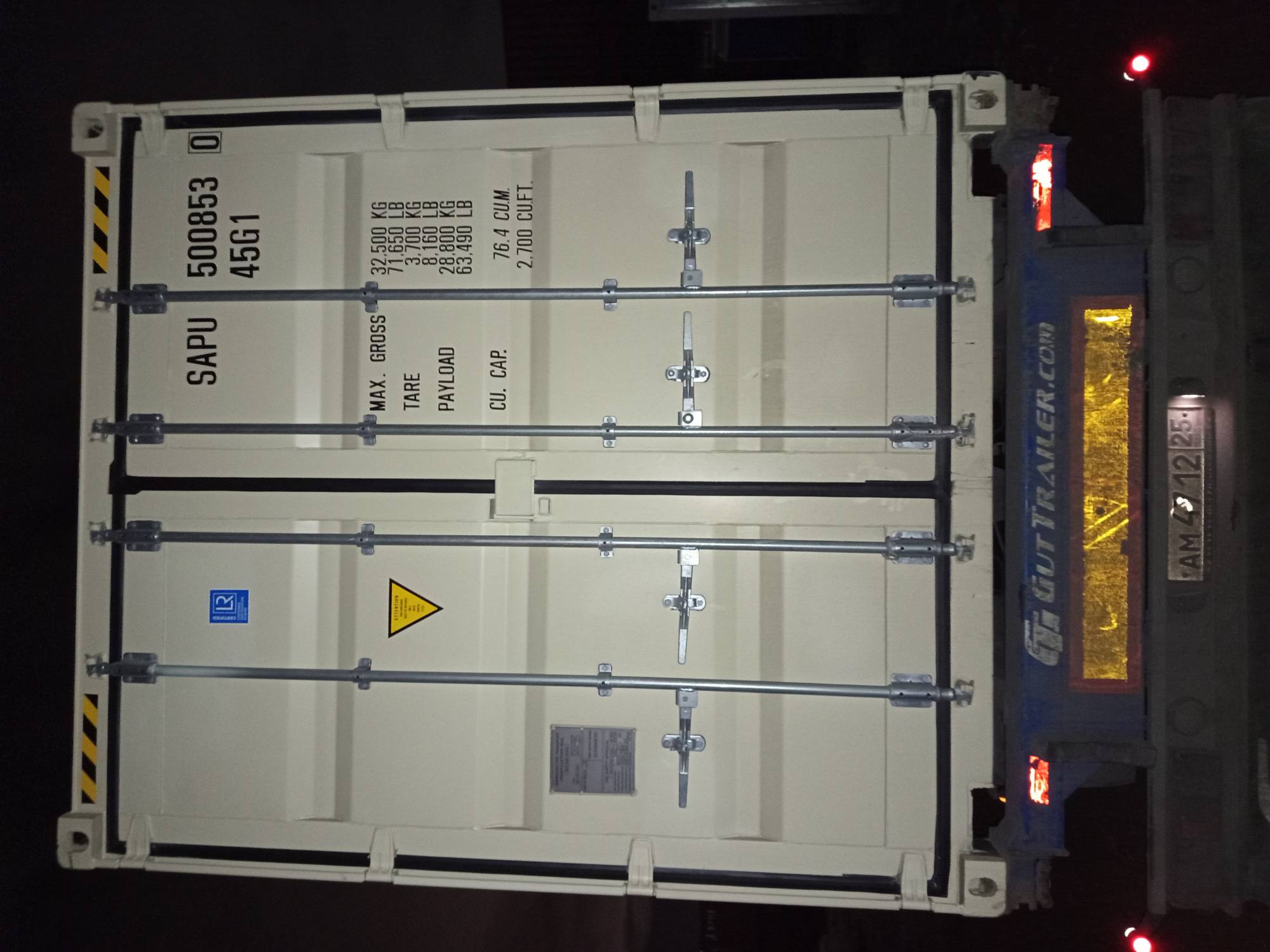 Морской контейнер SAPU5008530