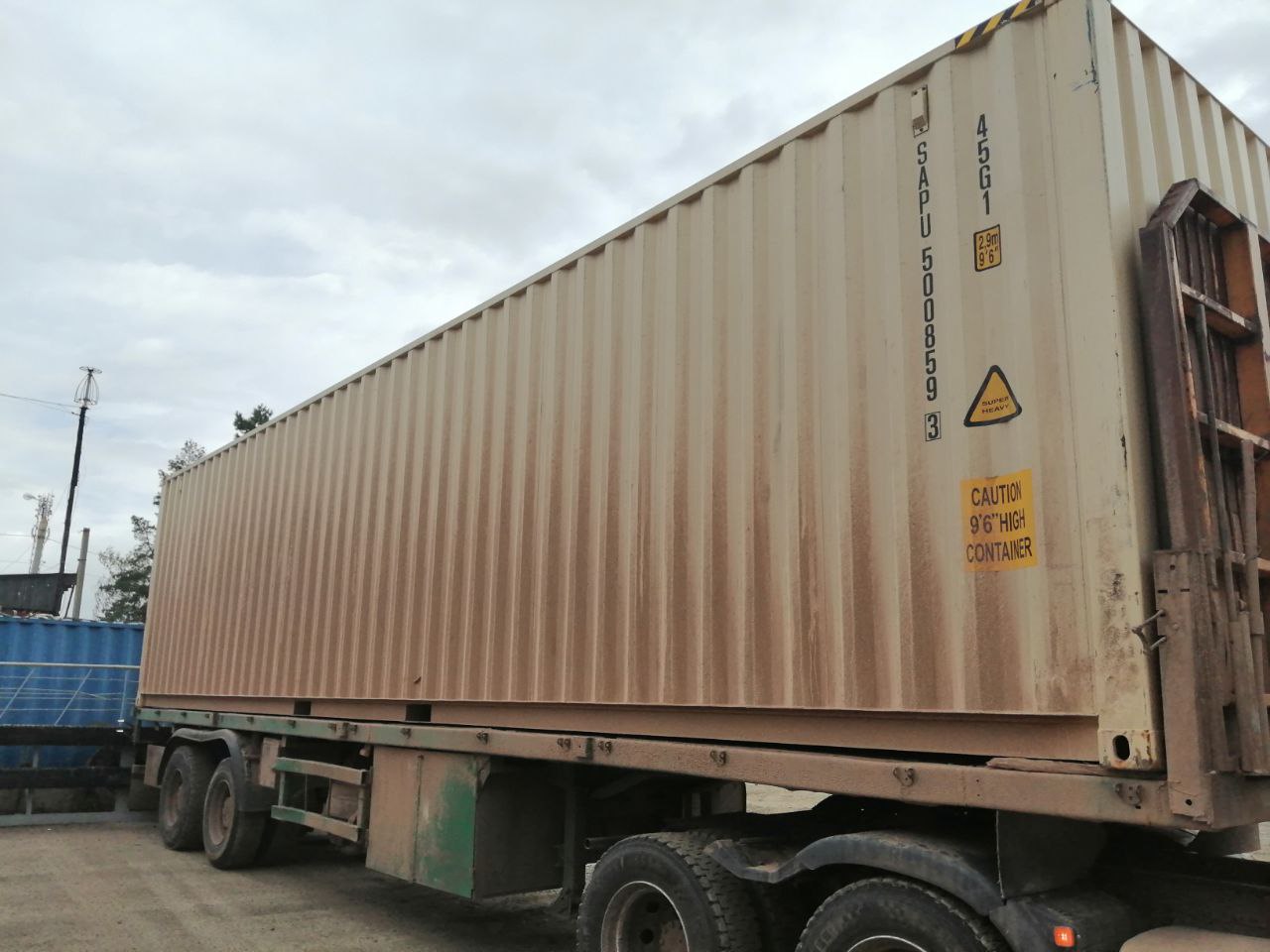 Морской контейнер SAPU5008593