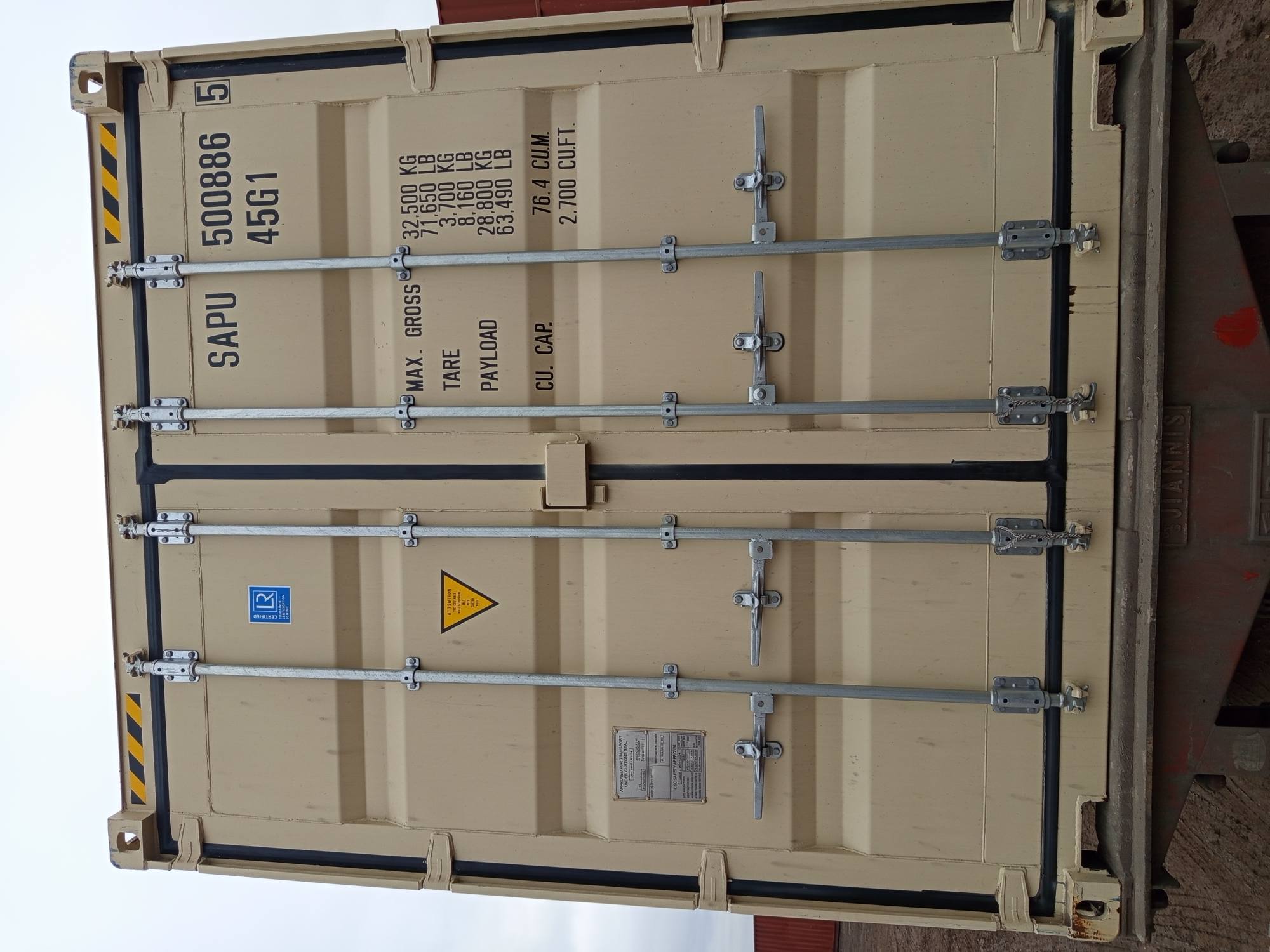 Морской контейнер SAPU5008865
