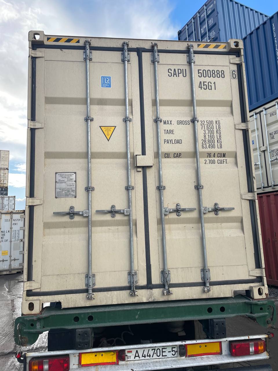 Морской контейнер SAPU5008886