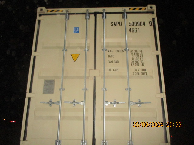 Морской контейнер SAPU5009049