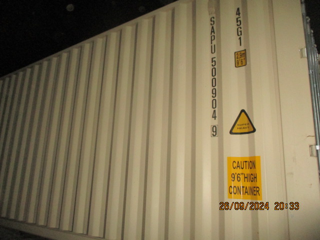 Морской контейнер SAPU5009049