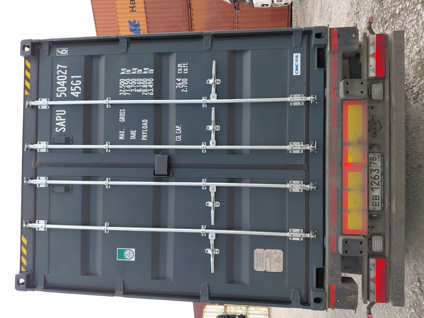 Морской контейнер SAPU5040276