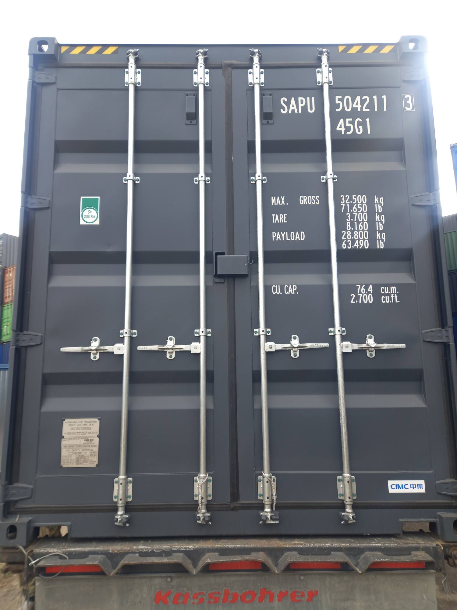 Морской контейнер SAPU5042113