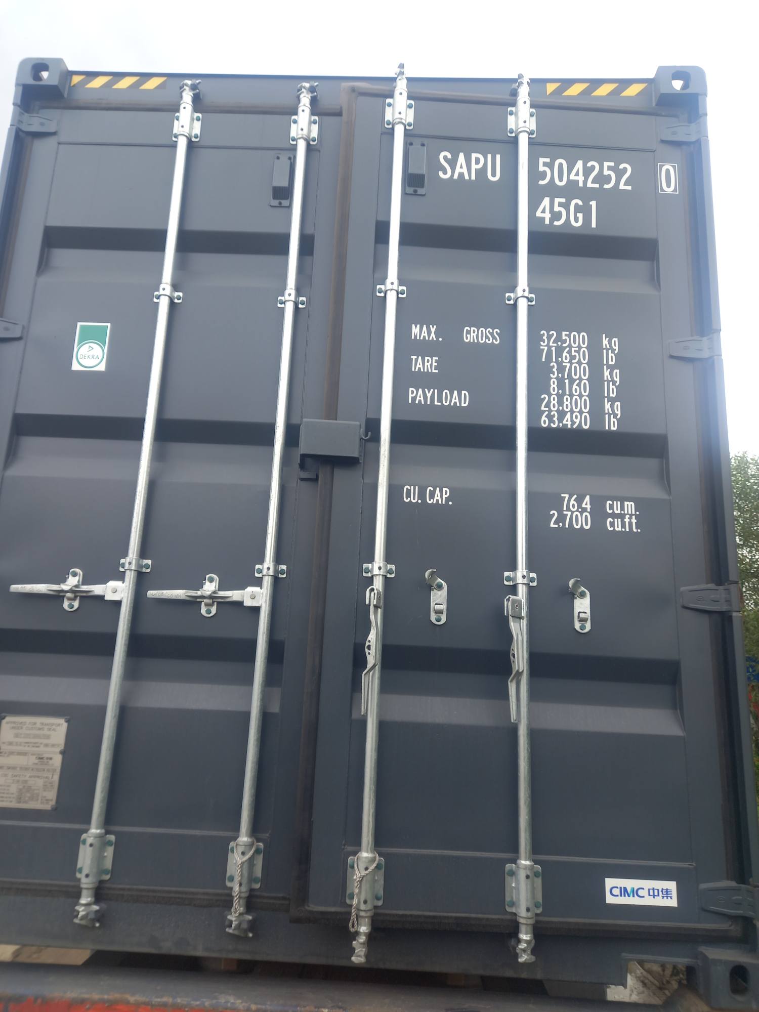 Морской контейнер SAPU5042520