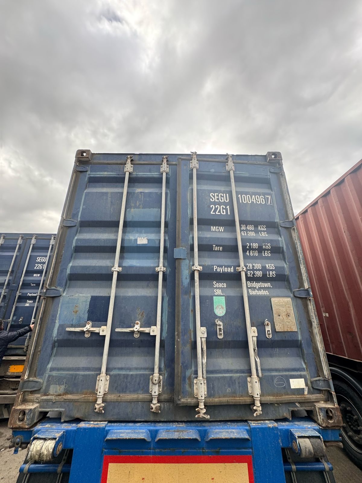 Морской контейнер SEGU1004967