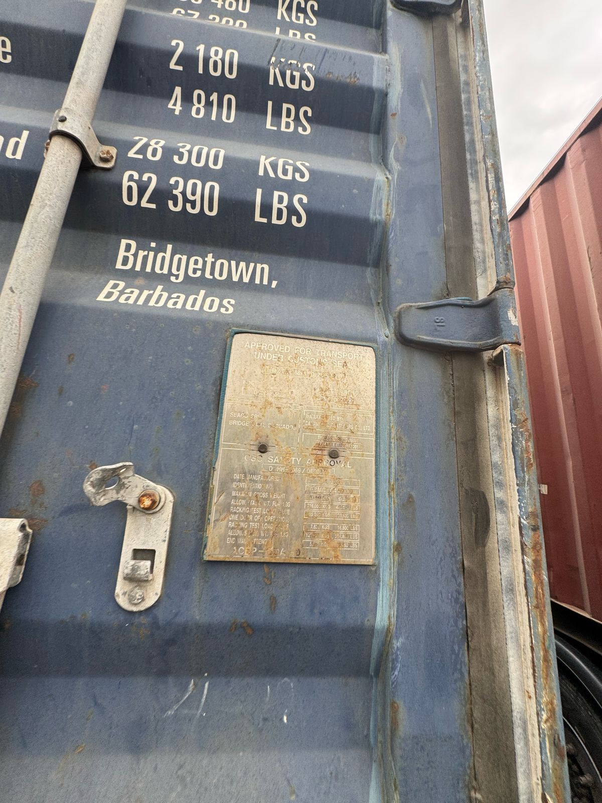 Морской контейнер SEGU1004967