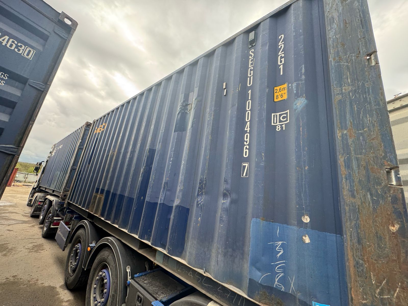 Морской контейнер SEGU1004967