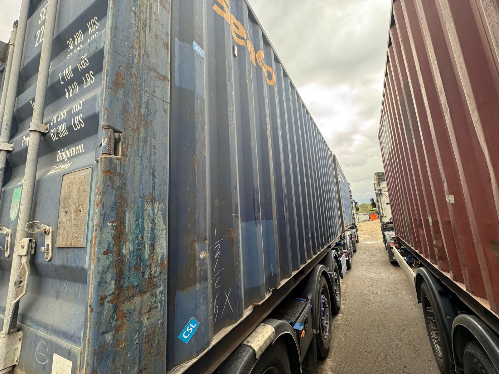 Морской контейнер SEGU1004967