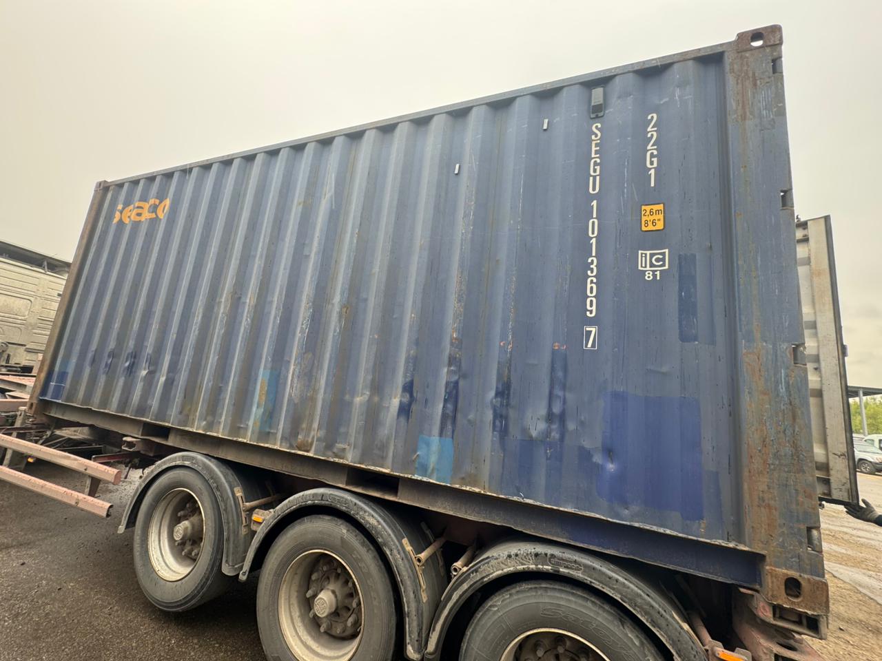 Морской контейнер SEGU1013697