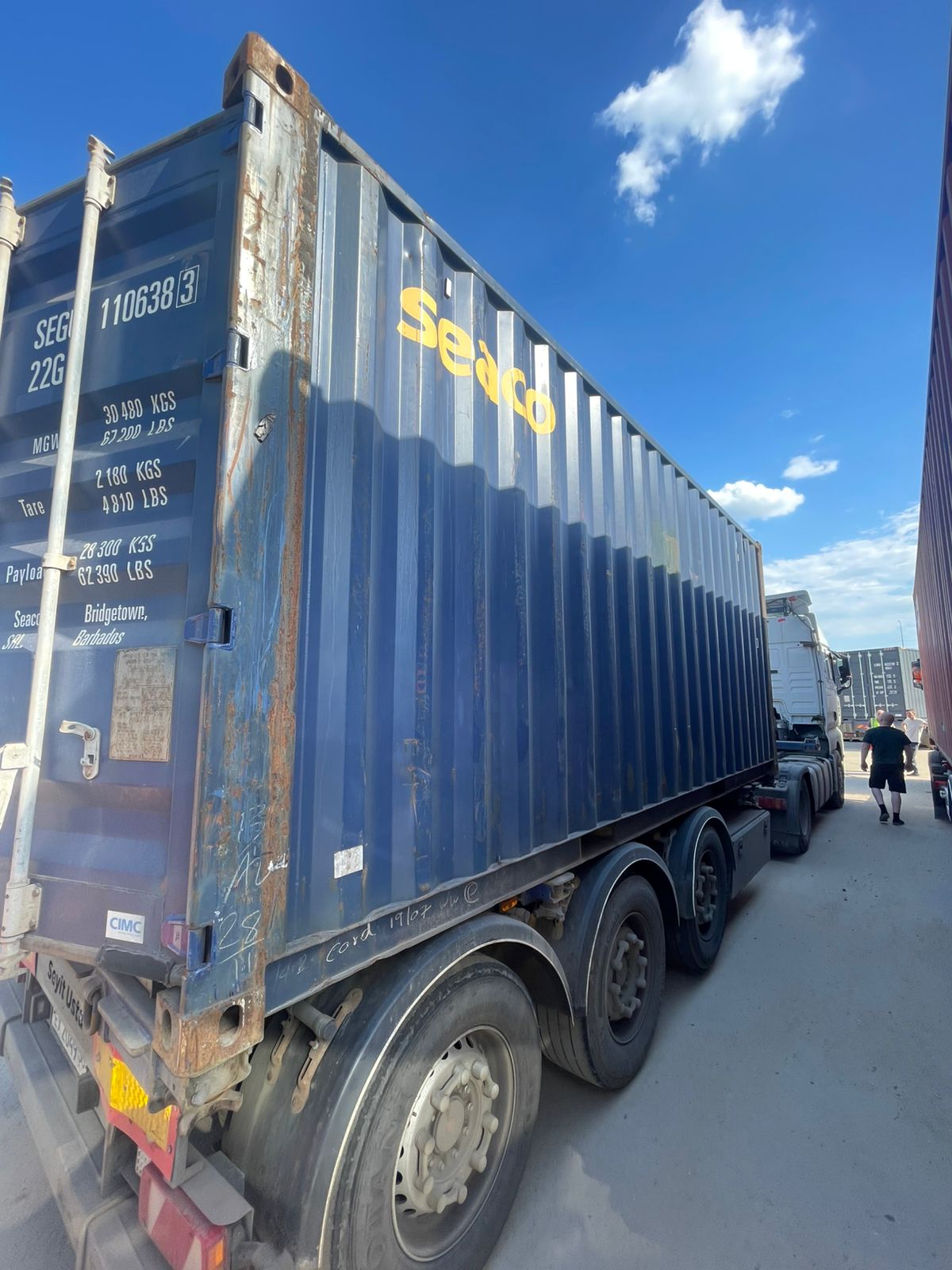 Морской контейнер SEGU1106383