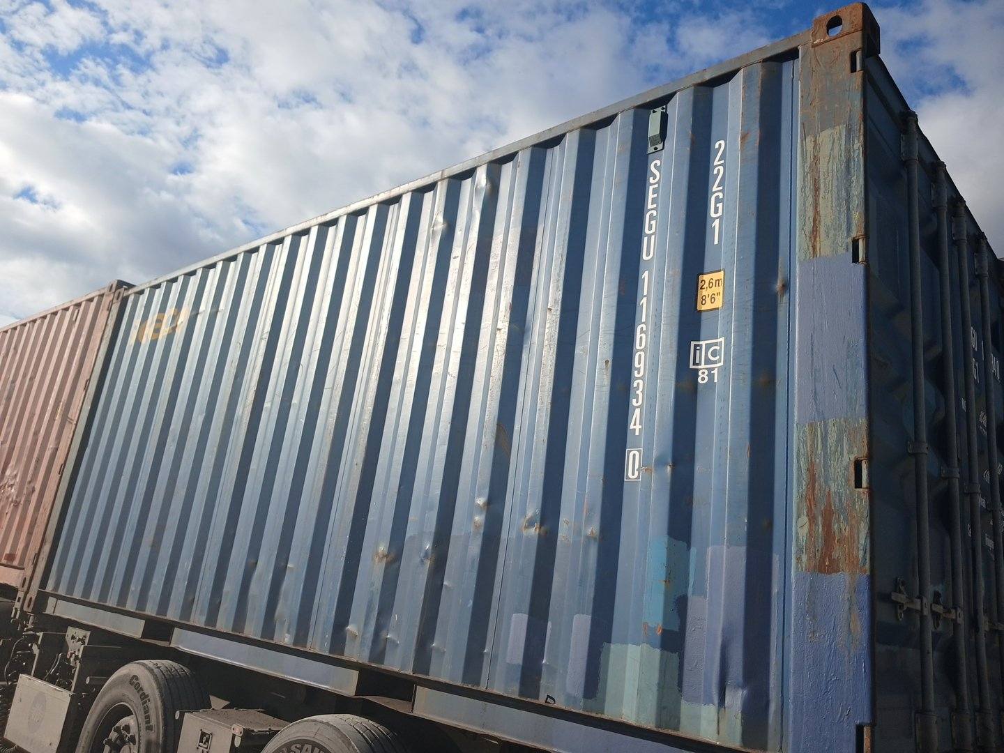 Морской контейнер SEGU1169340