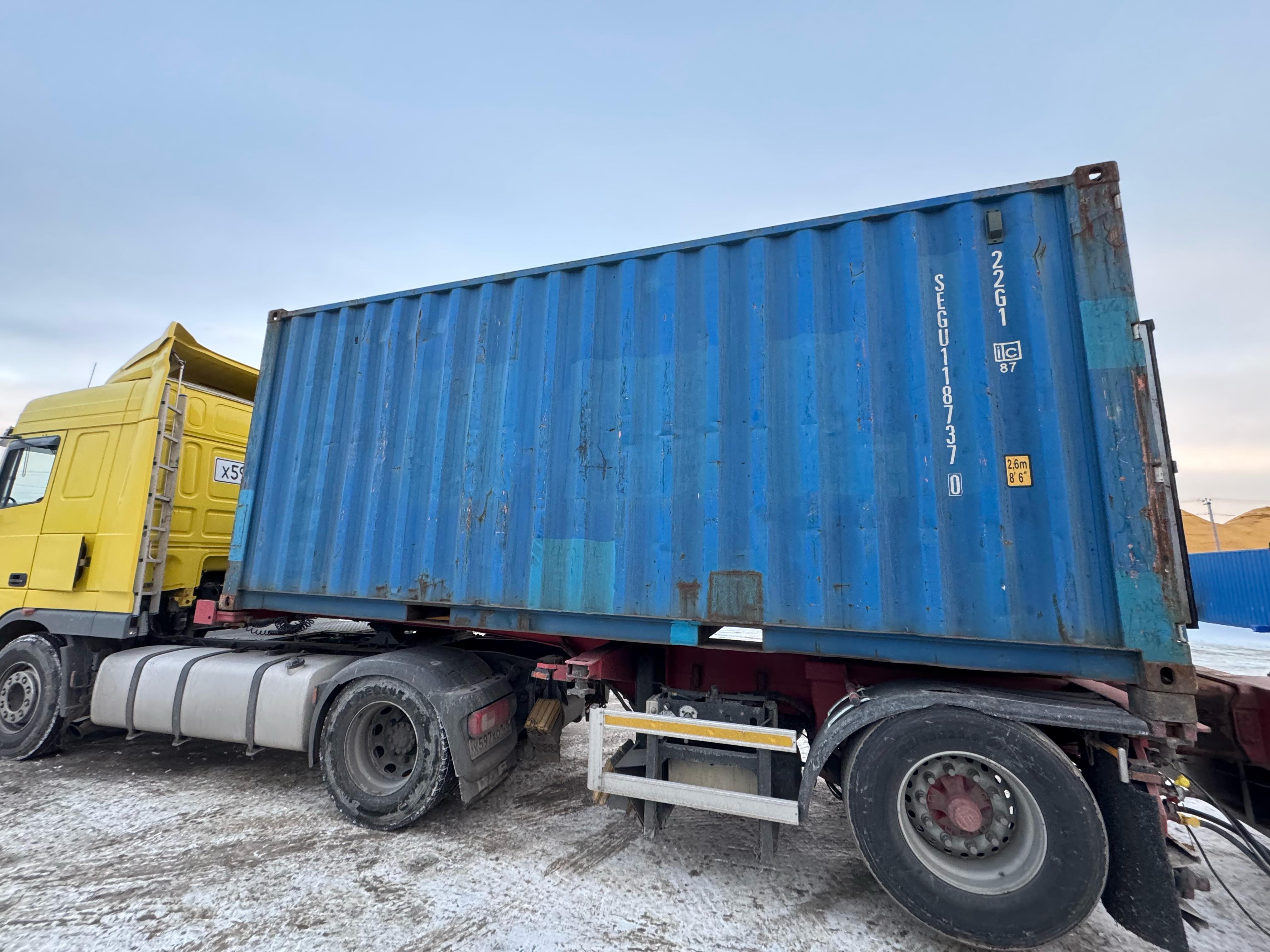 Морской контейнер SEGU1187370