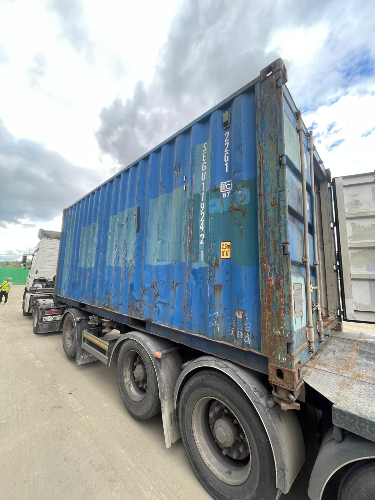 Морской контейнер SEGU1192421
