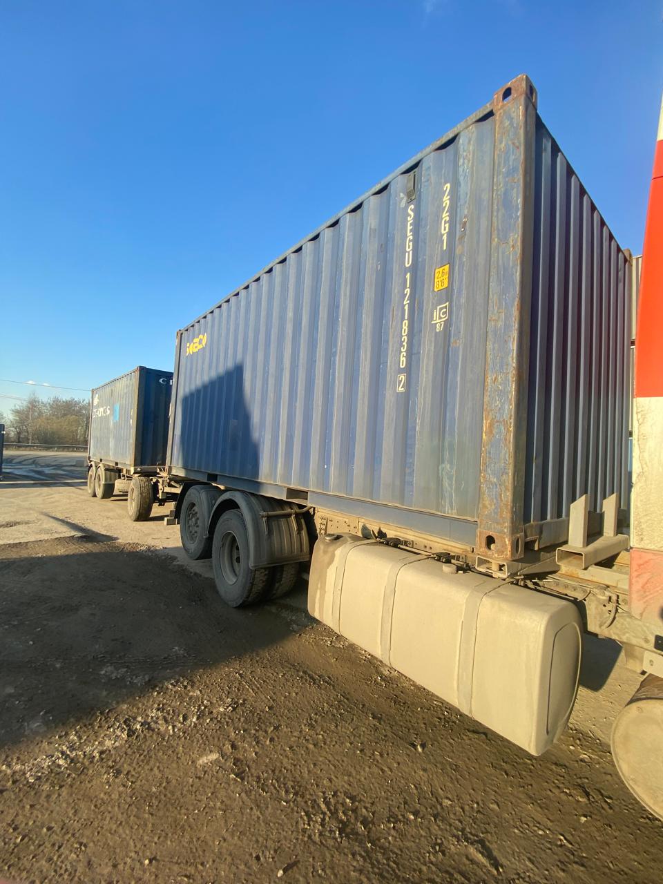 Морской контейнер SEGU1218362