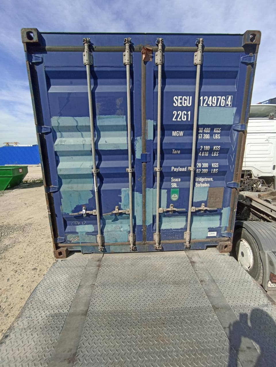 Segu Containers Морской контейнер SEGU1249764