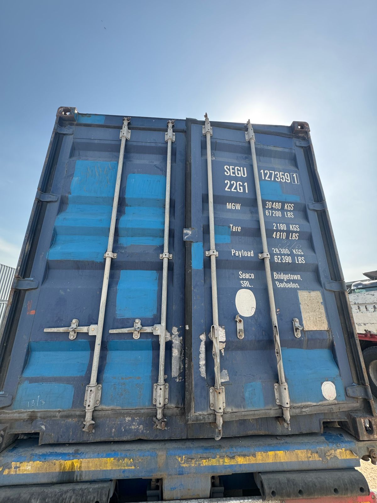 Морской контейнер SEGU1273591