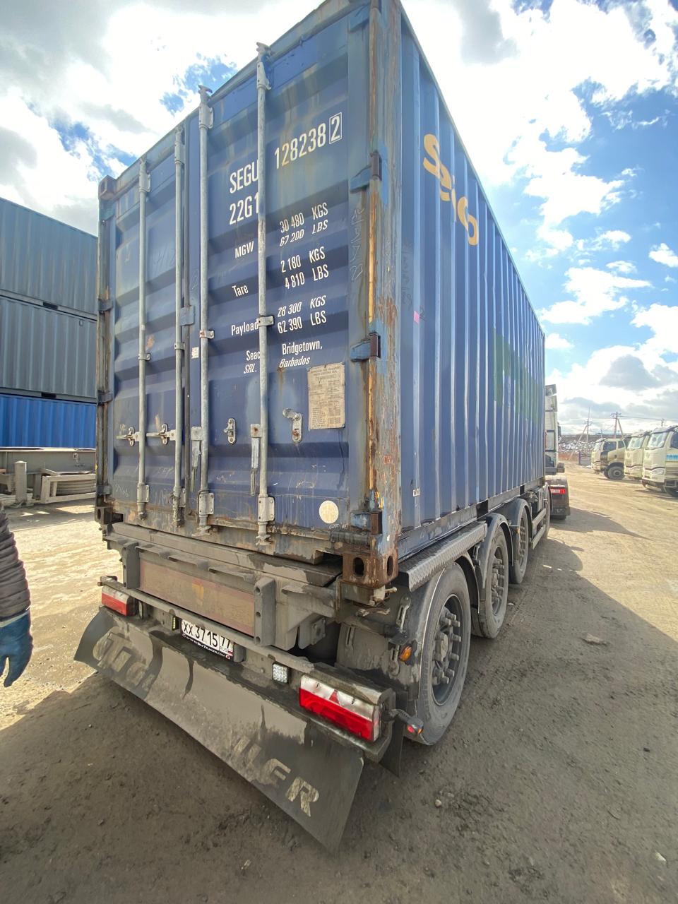 Морской контейнер SEGU1282382