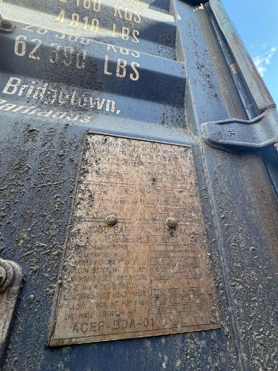 Морской контейнер SEGU1288040