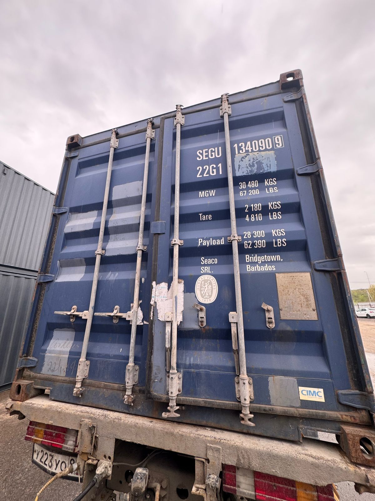 Морской контейнер SEGU1340909