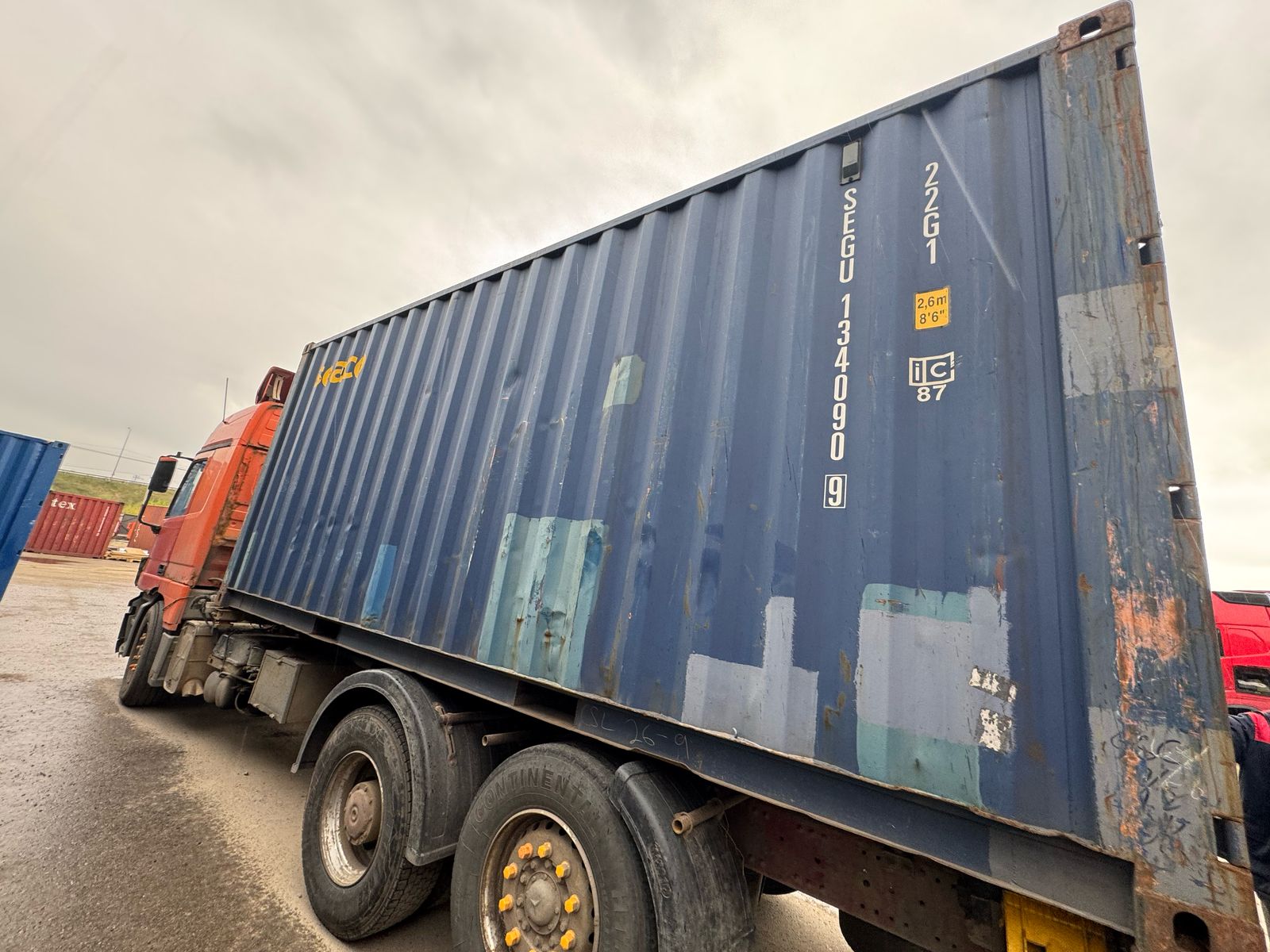 Морской контейнер SEGU1340909