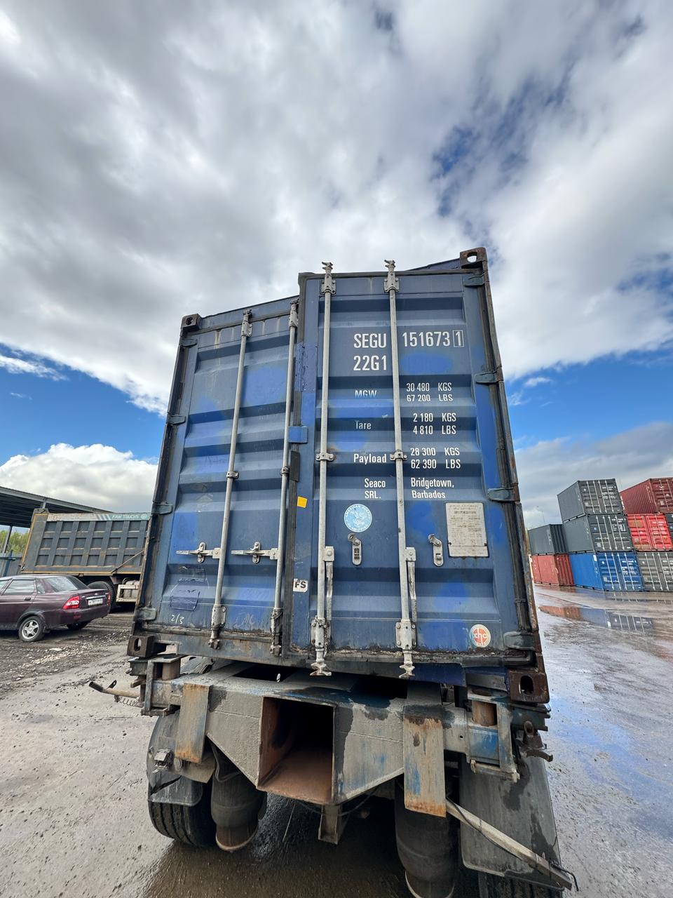 Морской контейнер SEGU1516731