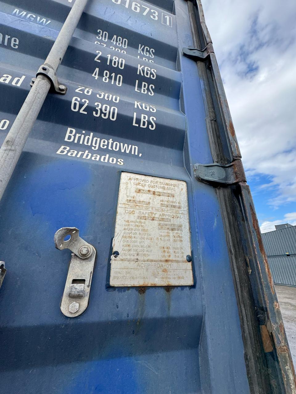 Морской контейнер SEGU1516731