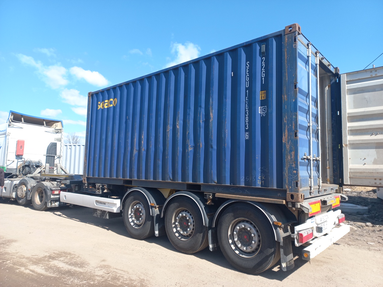 Морской контейнер SEGU1563836