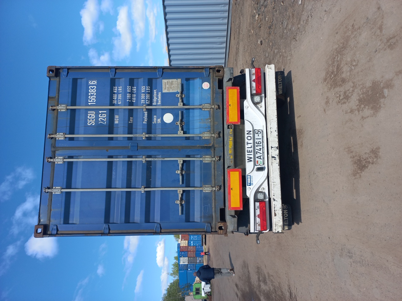 Морской контейнер SEGU1563836