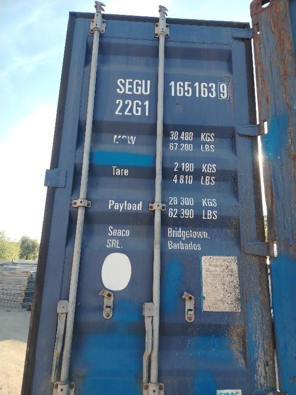 Морской контейнер SEGU1651639
