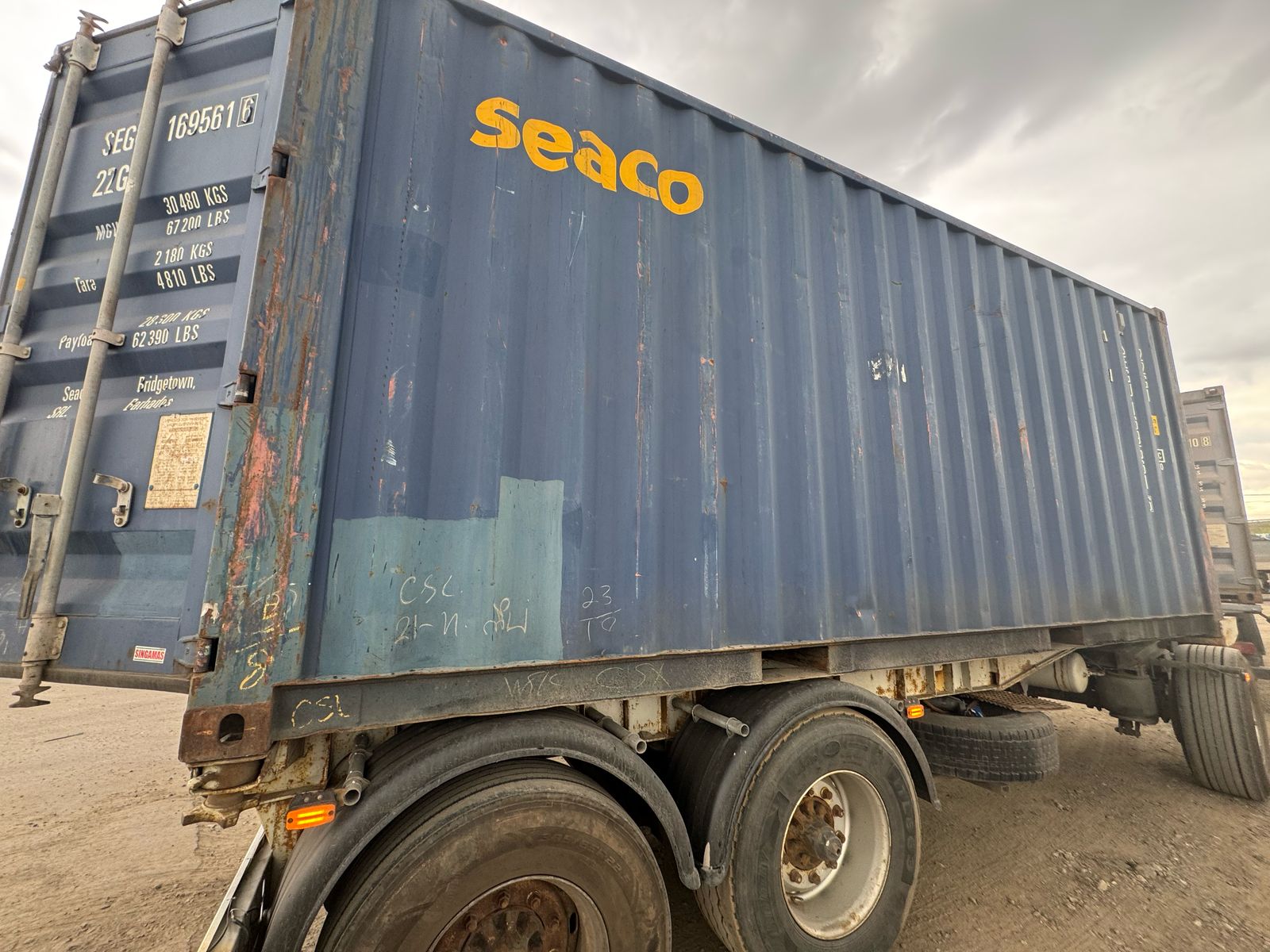 Морской контейнер SEGU1695616