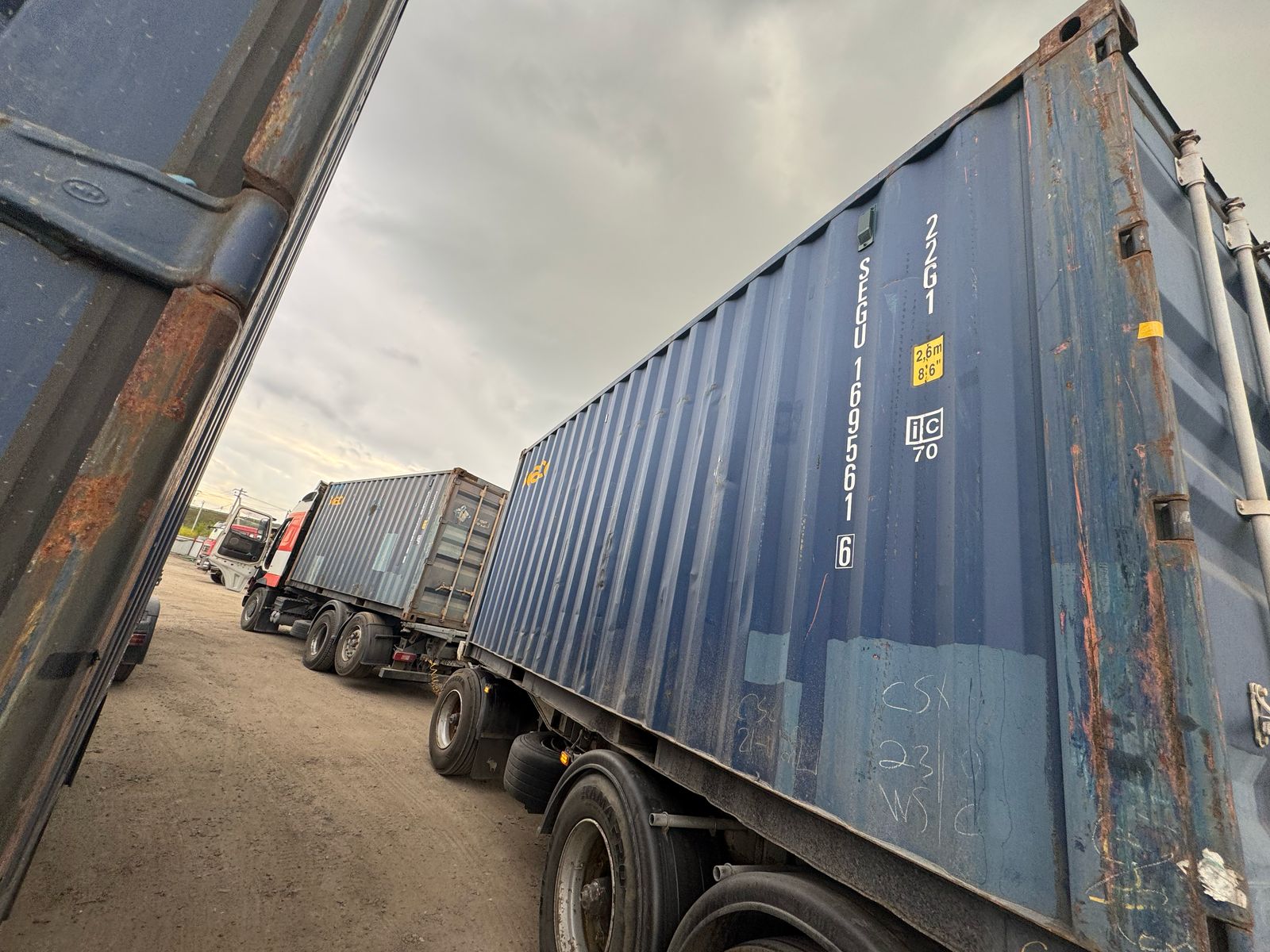 Морской контейнер SEGU1695616