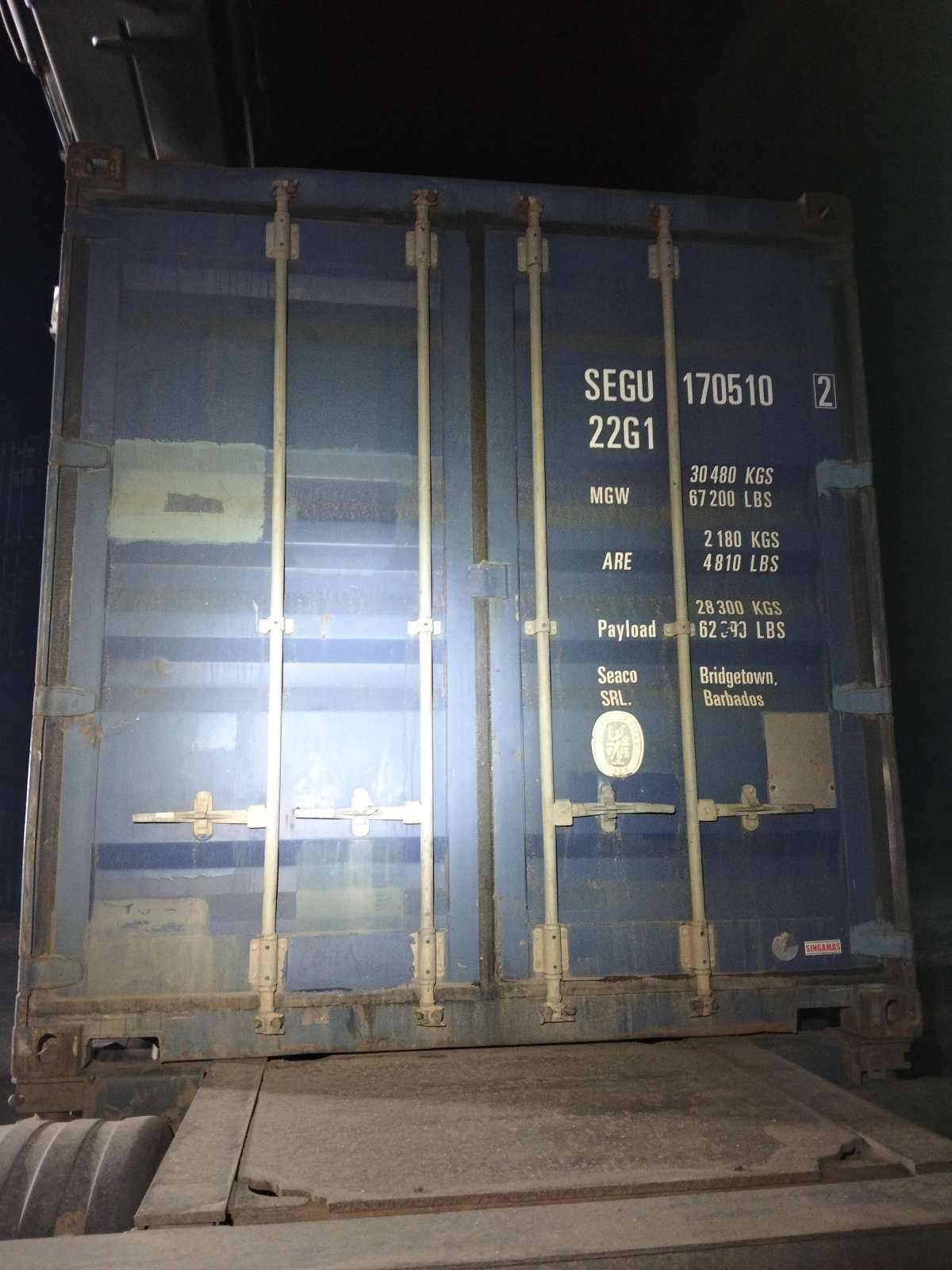 Морской контейнер SEGU1705102