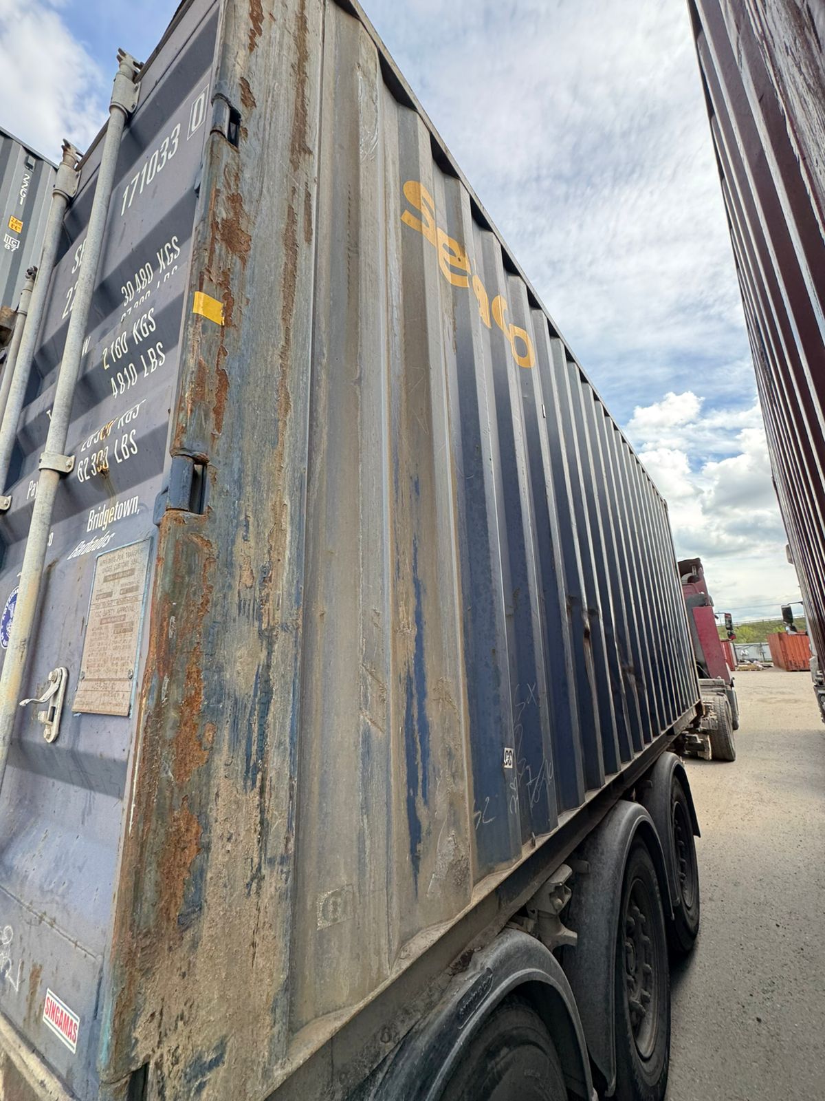 Морской контейнер SEGU1710330